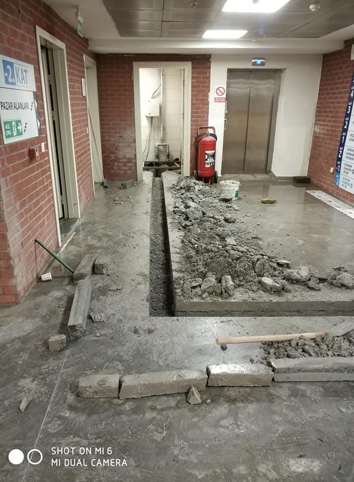Yeni nesil hidrolik beton kırma ve beton kesme makinesi Ataşehir Karotçu